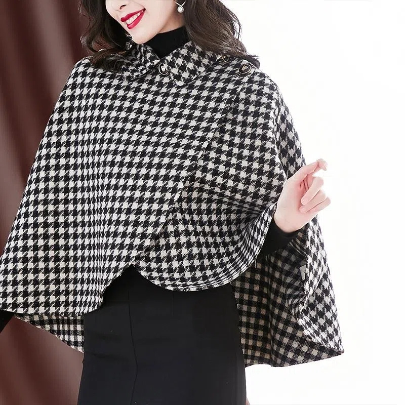 Wool Coat Peacoat - Mantello Cappotto di Lana Moda Donna