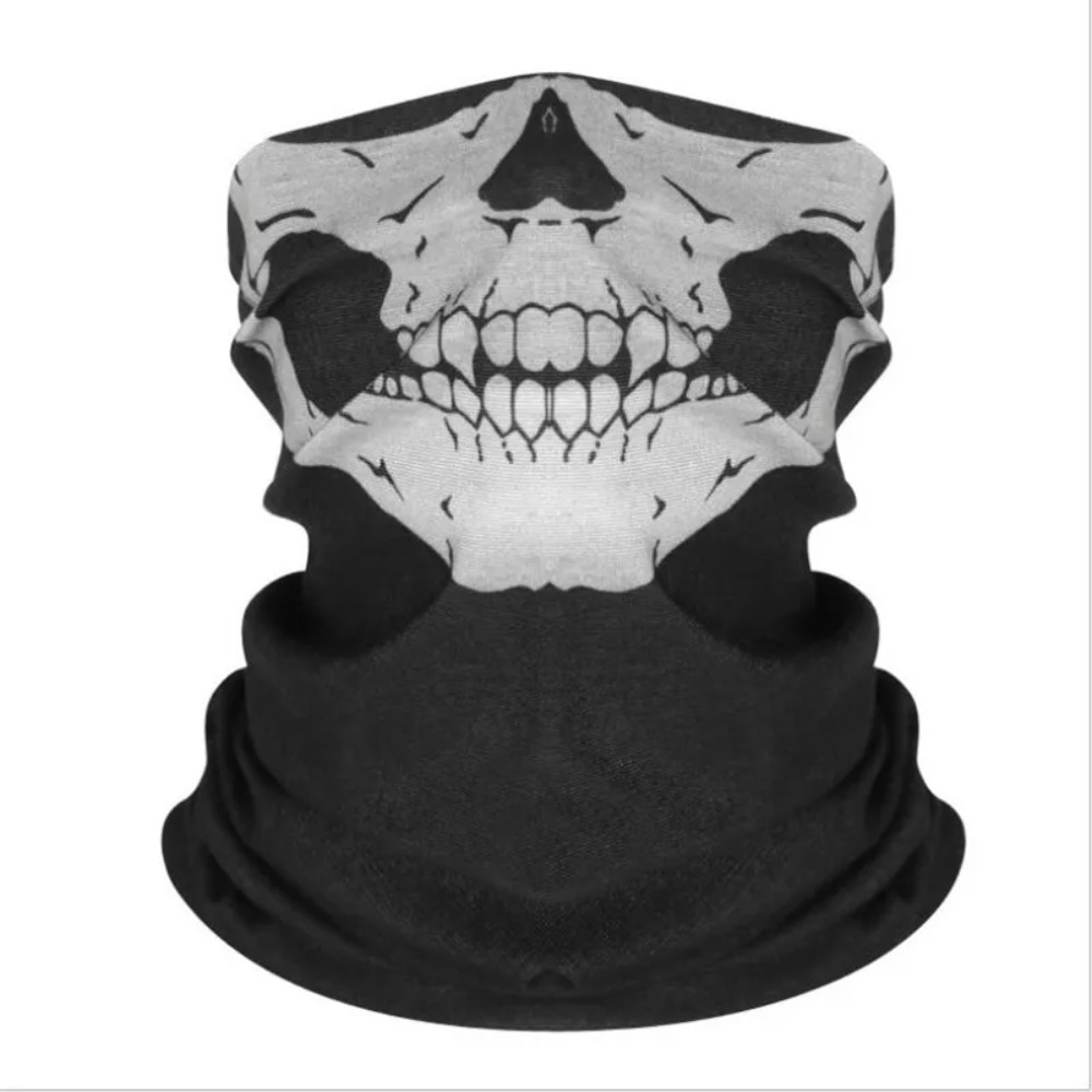 Balaclava Ski Mask - Nuova sciarpa con teschio da uomo