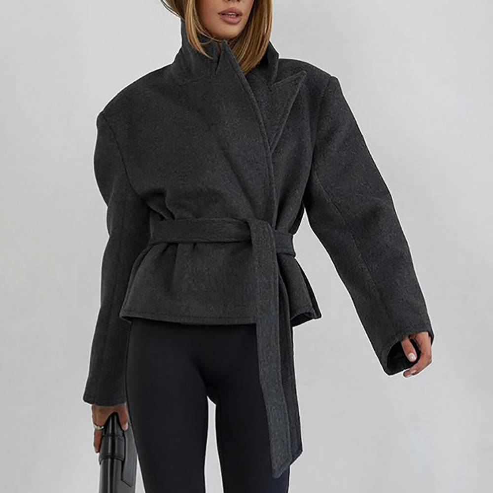 Blazer Corto Elegante da Donna - Wool Coat Peacoat recensione e prezzo