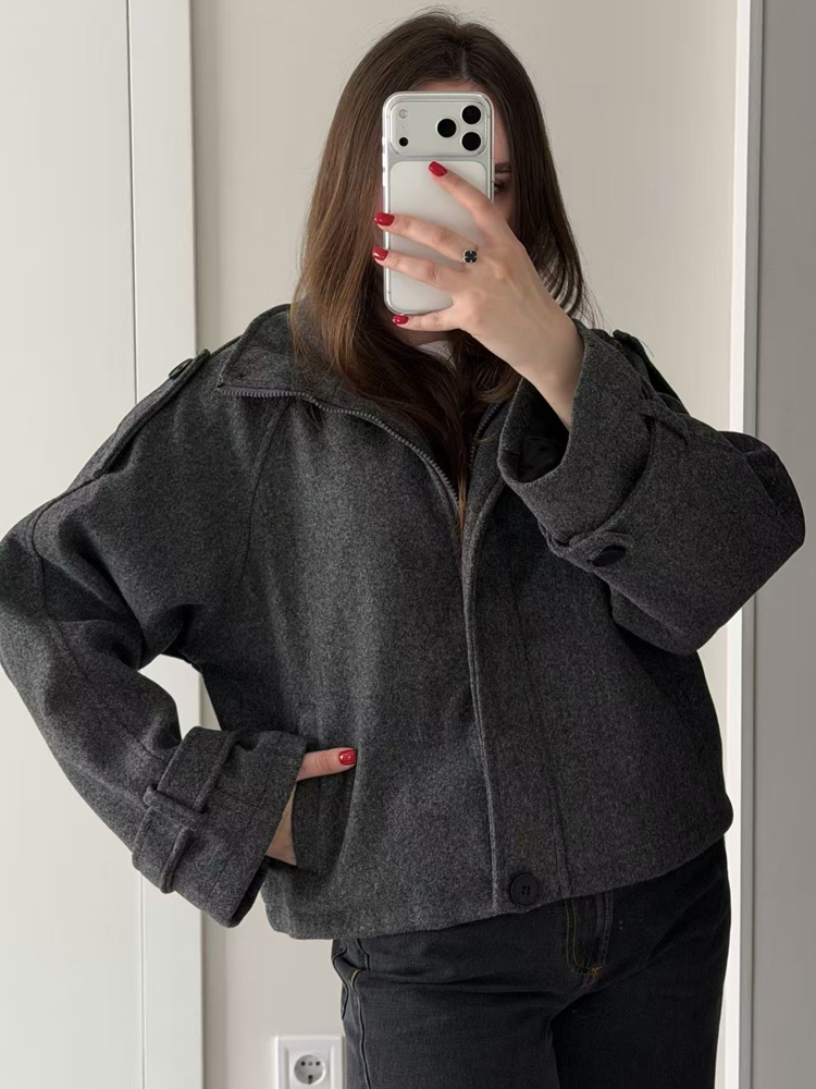 Cappotto Vintage da Donna con  - Wool Coat Peacoat recensione e prezzo