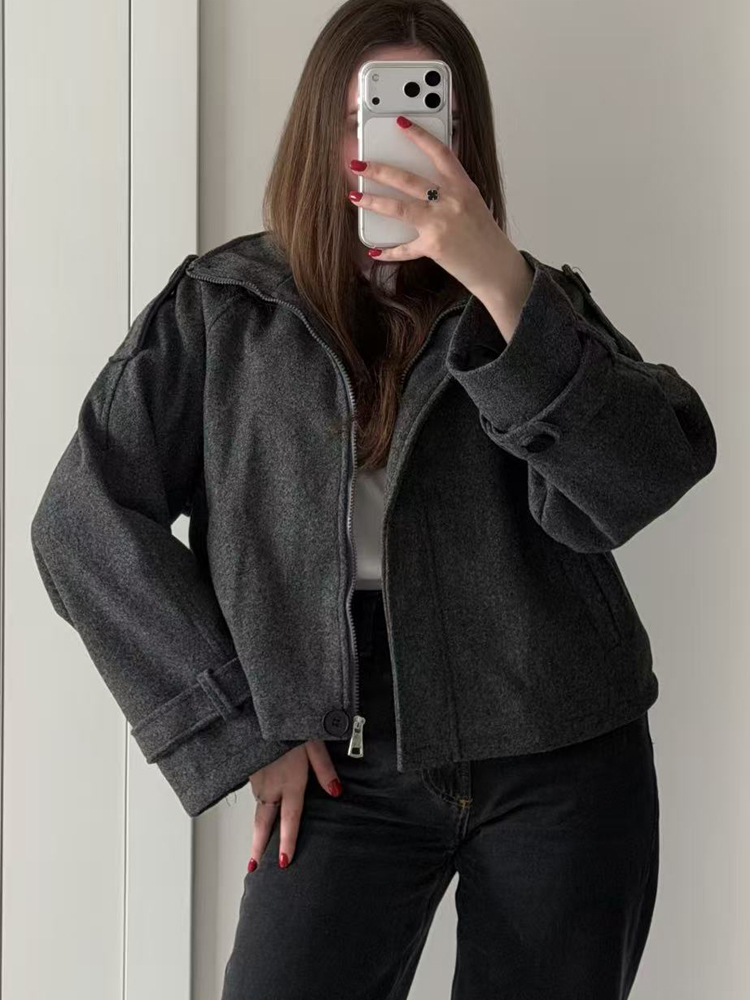 Cappotto Vintage da Donna con  - Wool Coat Peacoat recensione e prezzo