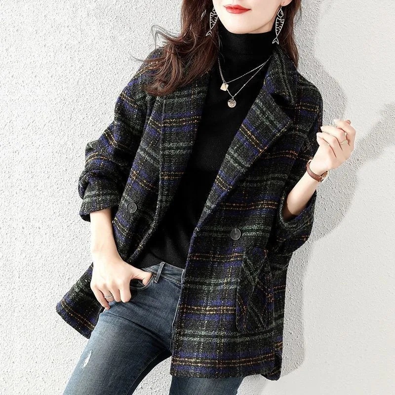 Giacca da Donna Taglia Grande  - Wool Coat Peacoat recensione e prezzo