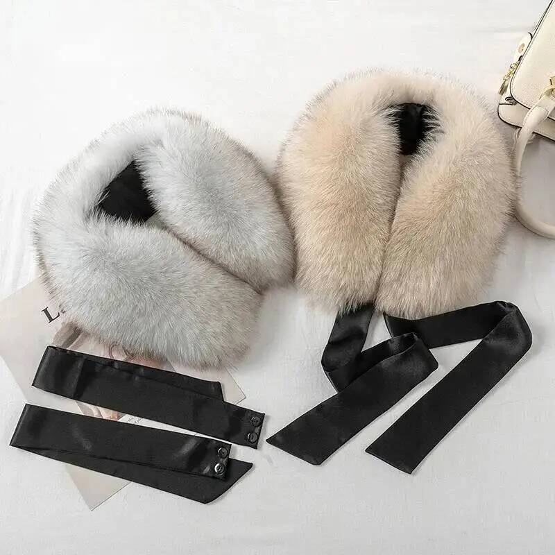 Collo in pelliccia di volpe Sc - Shawl Wrap Winter recensione e prezzo