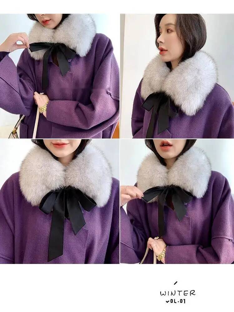 Collo in pelliccia di volpe Sc - Shawl Wrap Winter recensione e prezzo