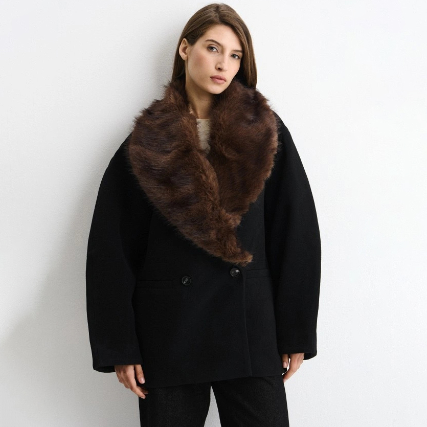 Cappotto in Lana Oversize da D - Wool Coat Peacoat recensione e prezzo