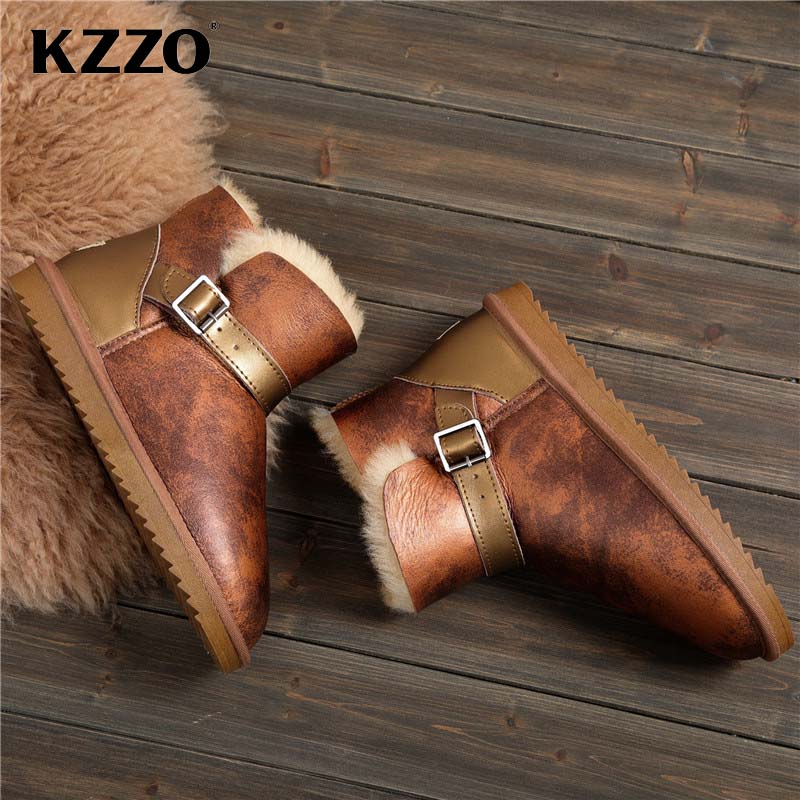 KZZO 2025 Nuovi Uomini Casual  - Waterproof Winter Boot recensione e prezzo