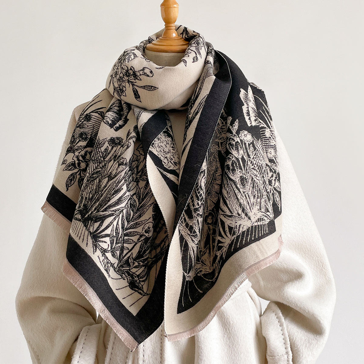 Sciarpa in finta cashmere da d - Cashmere Pashmina Wrap recensione e prezzo